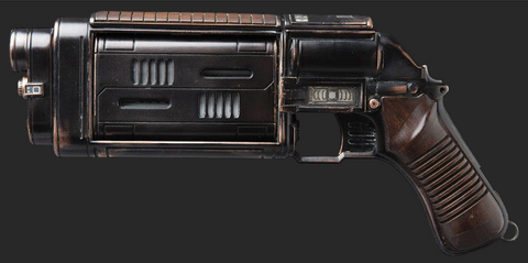 Cassian Andors Blaster Weathered